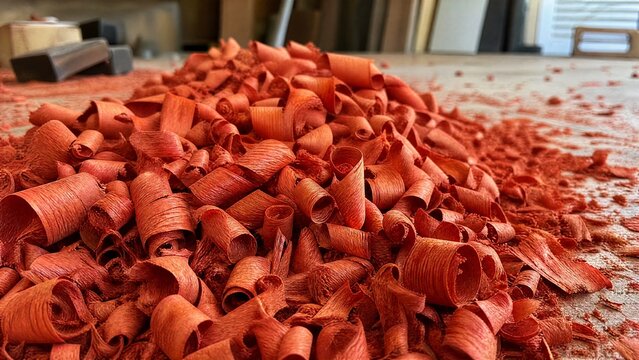 同一观察期没有下载的 Padauk 木屑场景