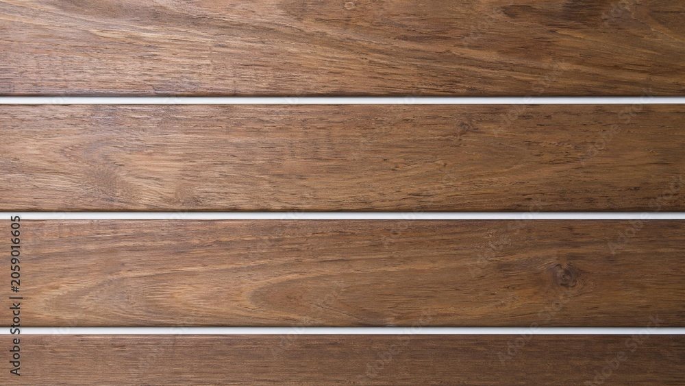 Wooden planks with white caulk lines