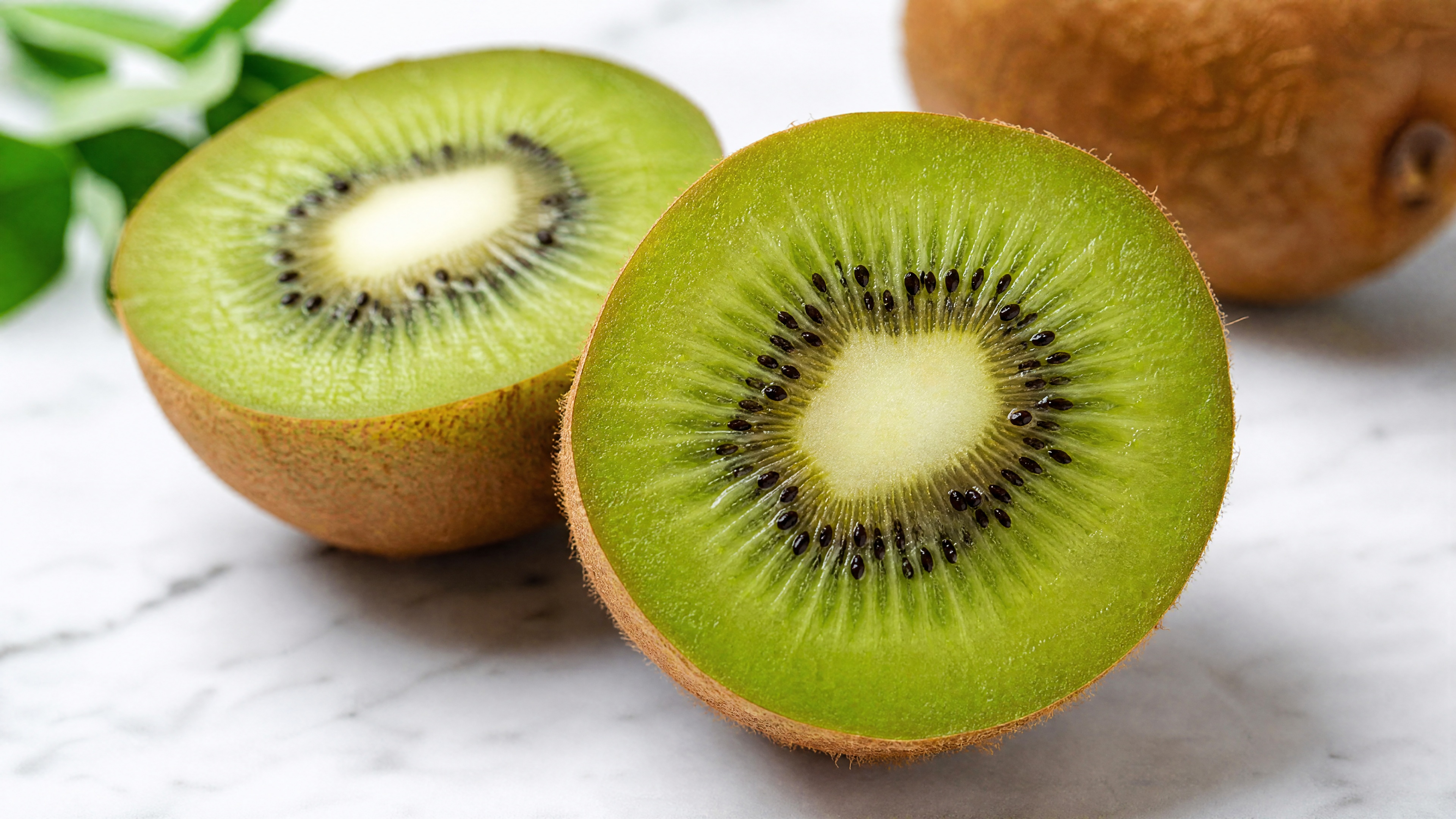 Close-up of sliced kiwi fruit, used to show how ingredient details still need a use case and keyword path